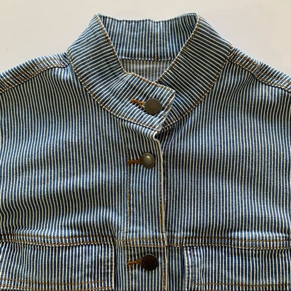 Via Penny Lane Reworked Apparel | Aerosmith Graphic Denim Jacket XS - Picture 3 of 11